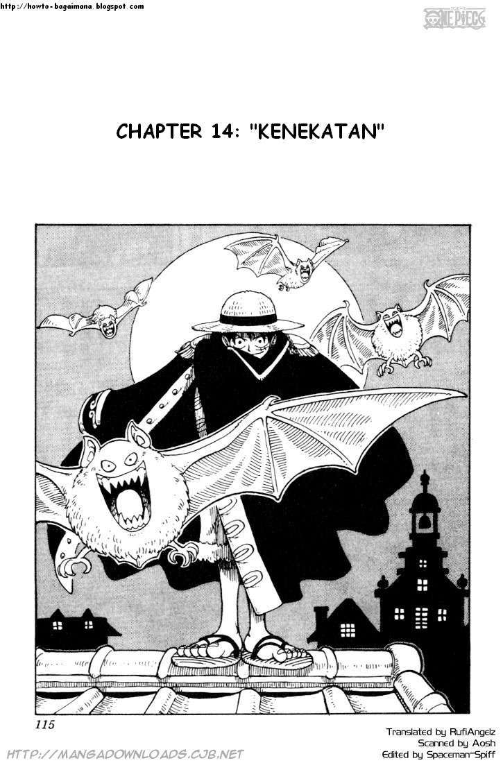 One Piece Chapter 14 - halaman 1