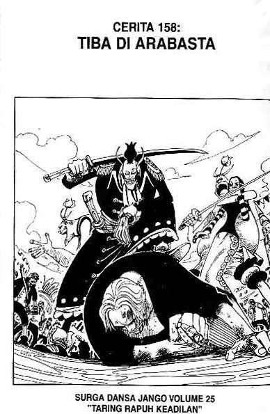 One Piece Chapter 158 - halaman 1