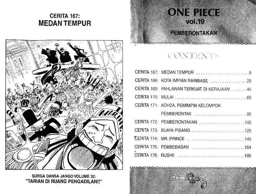 One Piece Chapter 167 - halaman 2