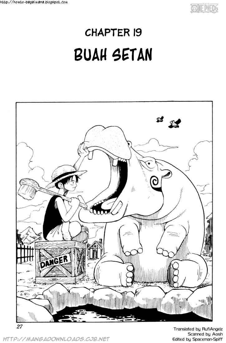 One Piece Chapter 19 - halaman 1
