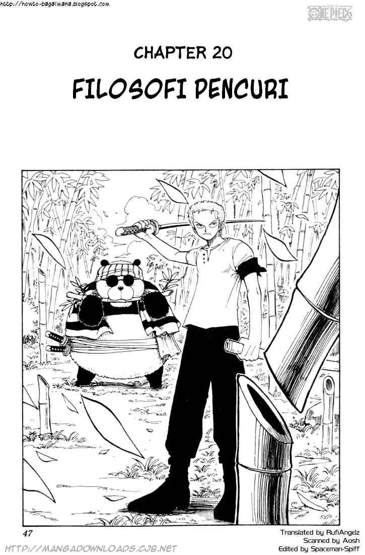 One Piece Chapter 20 - halaman 1