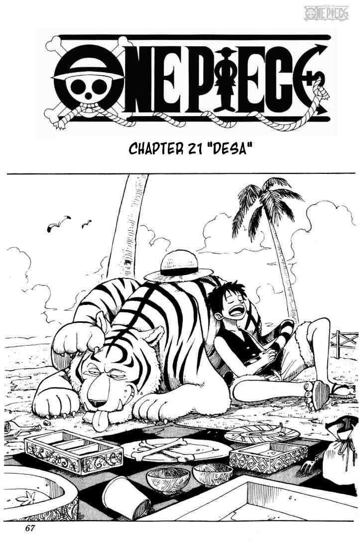 One Piece Chapter 21 - halaman 1