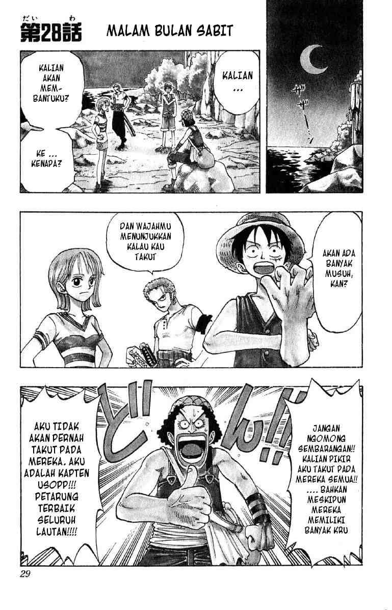 One Piece Chapter 28 - halaman 1