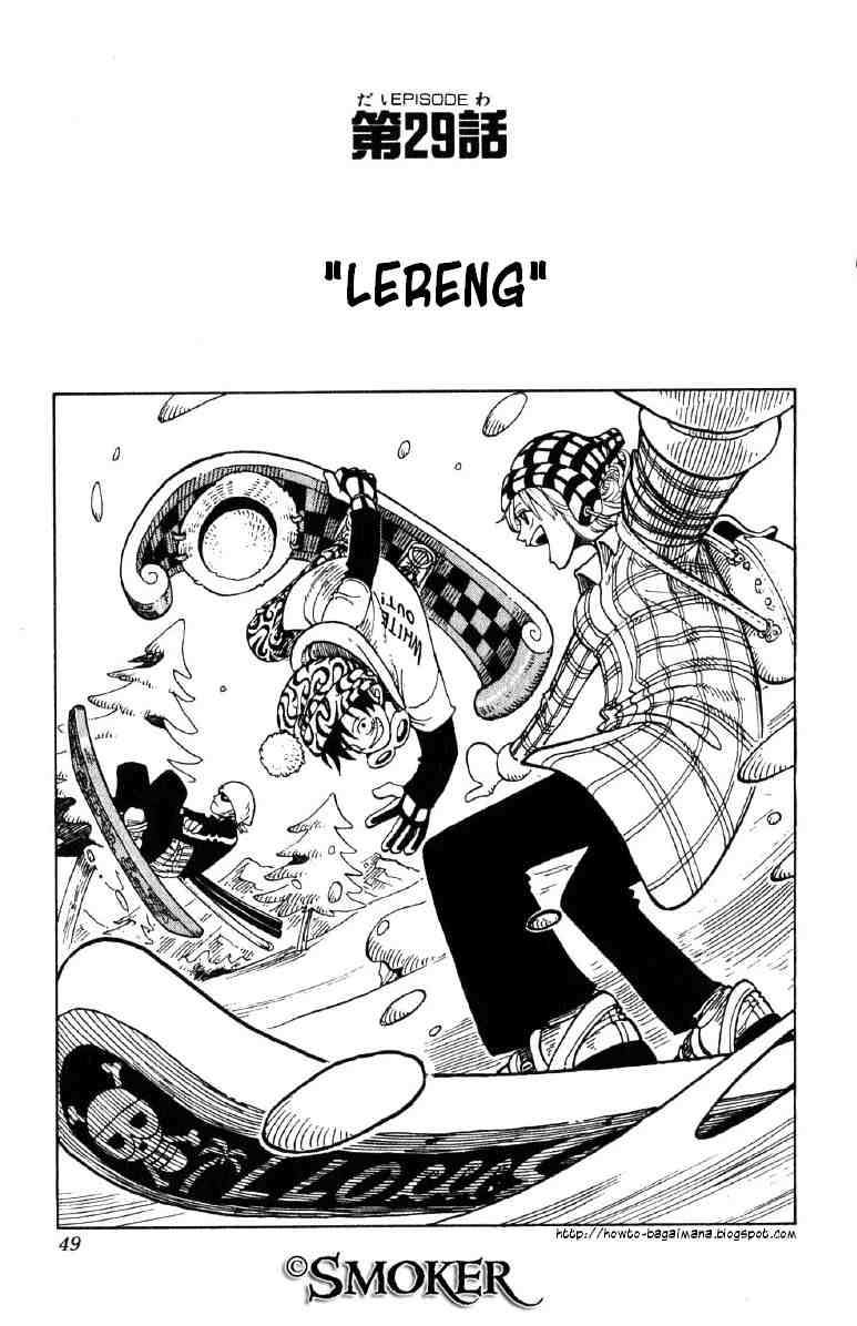 One Piece Chapter 29 - halaman 1