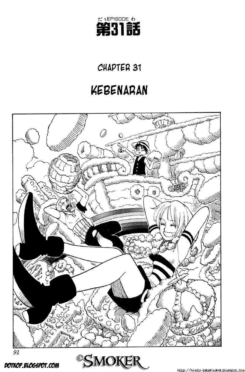One Piece Chapter 31 - halaman 1
