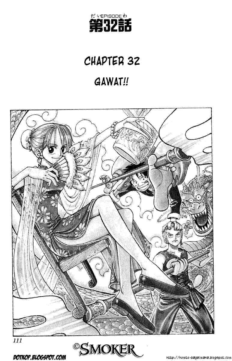 One Piece Chapter 32 - halaman 1