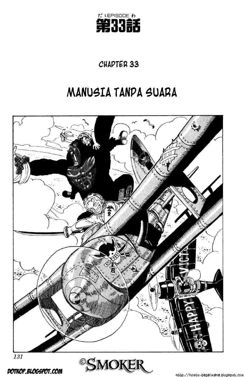 One Piece Chapter 33 - halaman 1