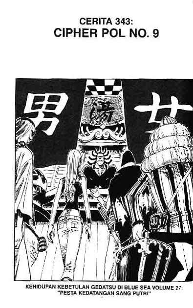 One Piece Chapter 343 - halaman 1