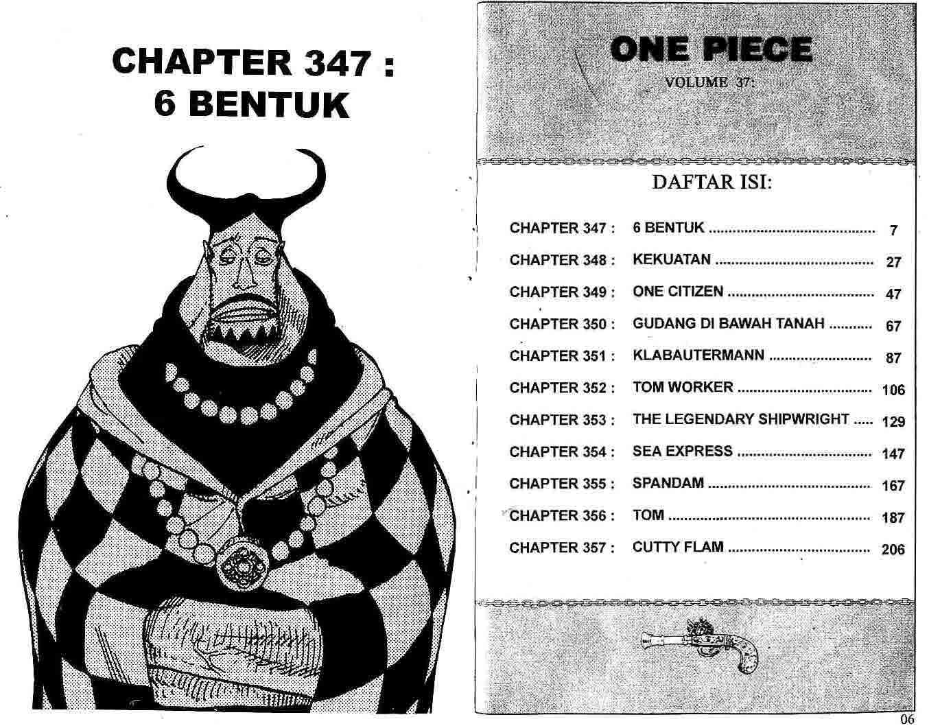 One Piece Chapter 347 - halaman 3