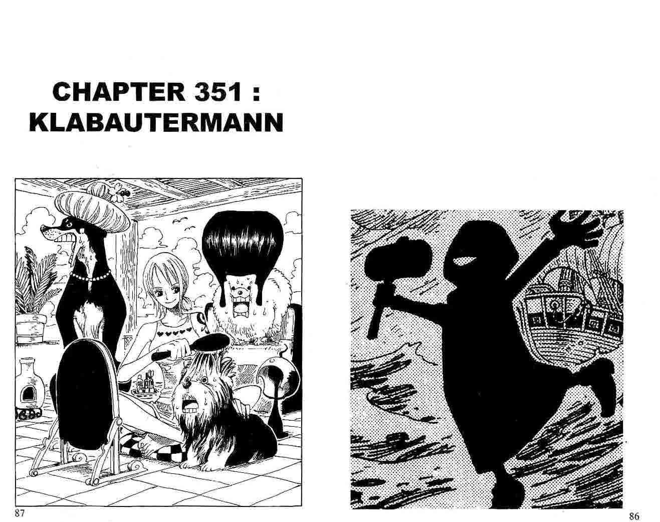 One Piece Chapter 351 - halaman 1