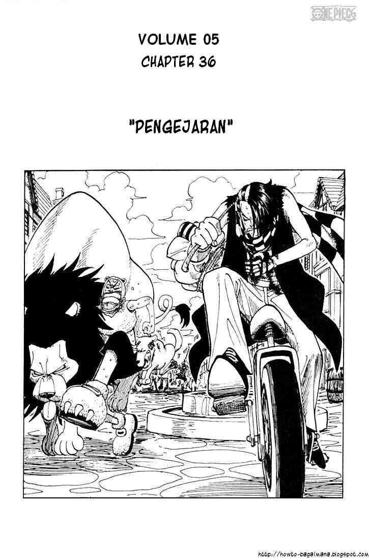 One Piece Chapter 36 - halaman 1