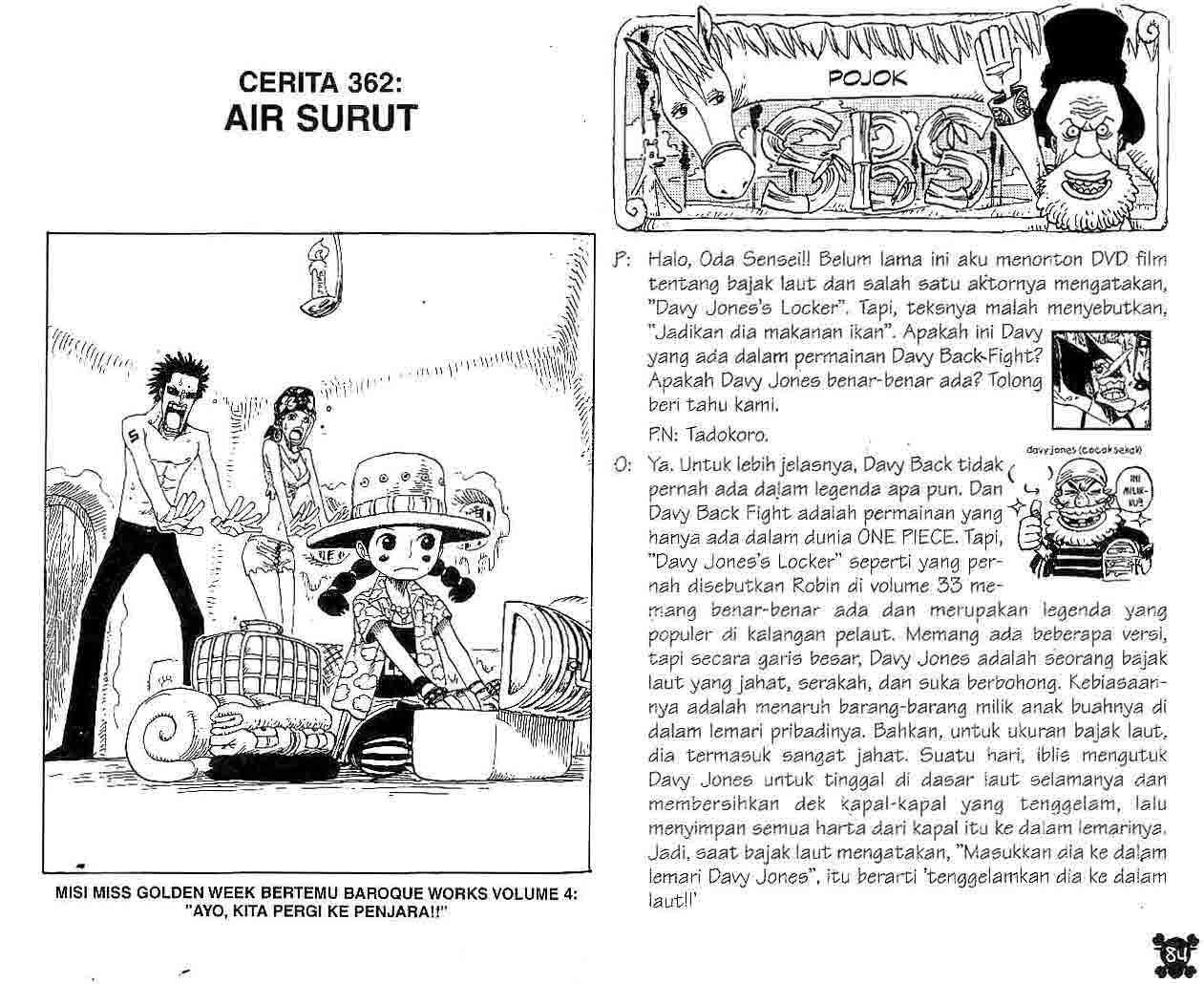 One Piece Chapter 362 - halaman 1