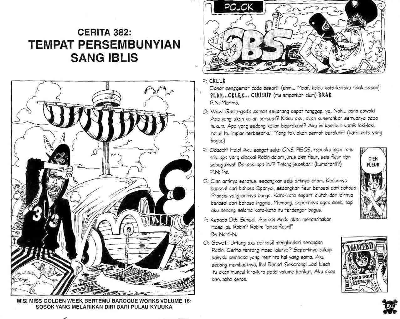 One Piece Chapter 382 - halaman 1