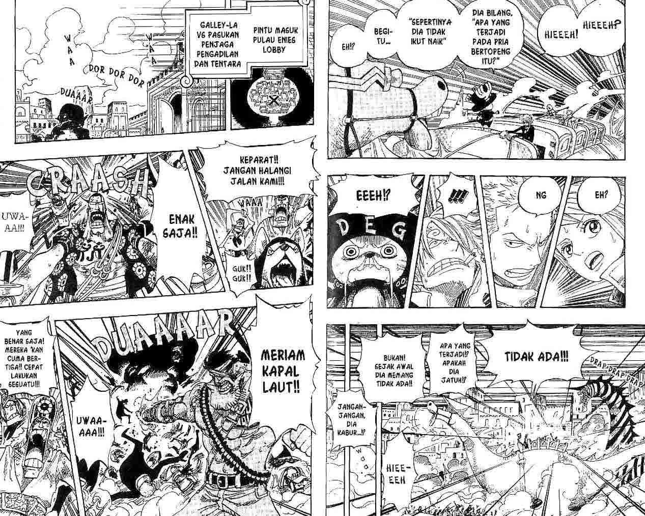 One Piece Chapter 383 - halaman 4