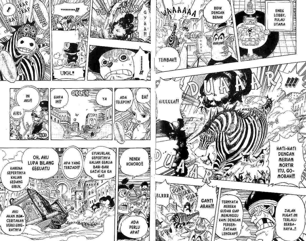 One Piece Chapter 384 - halaman 6