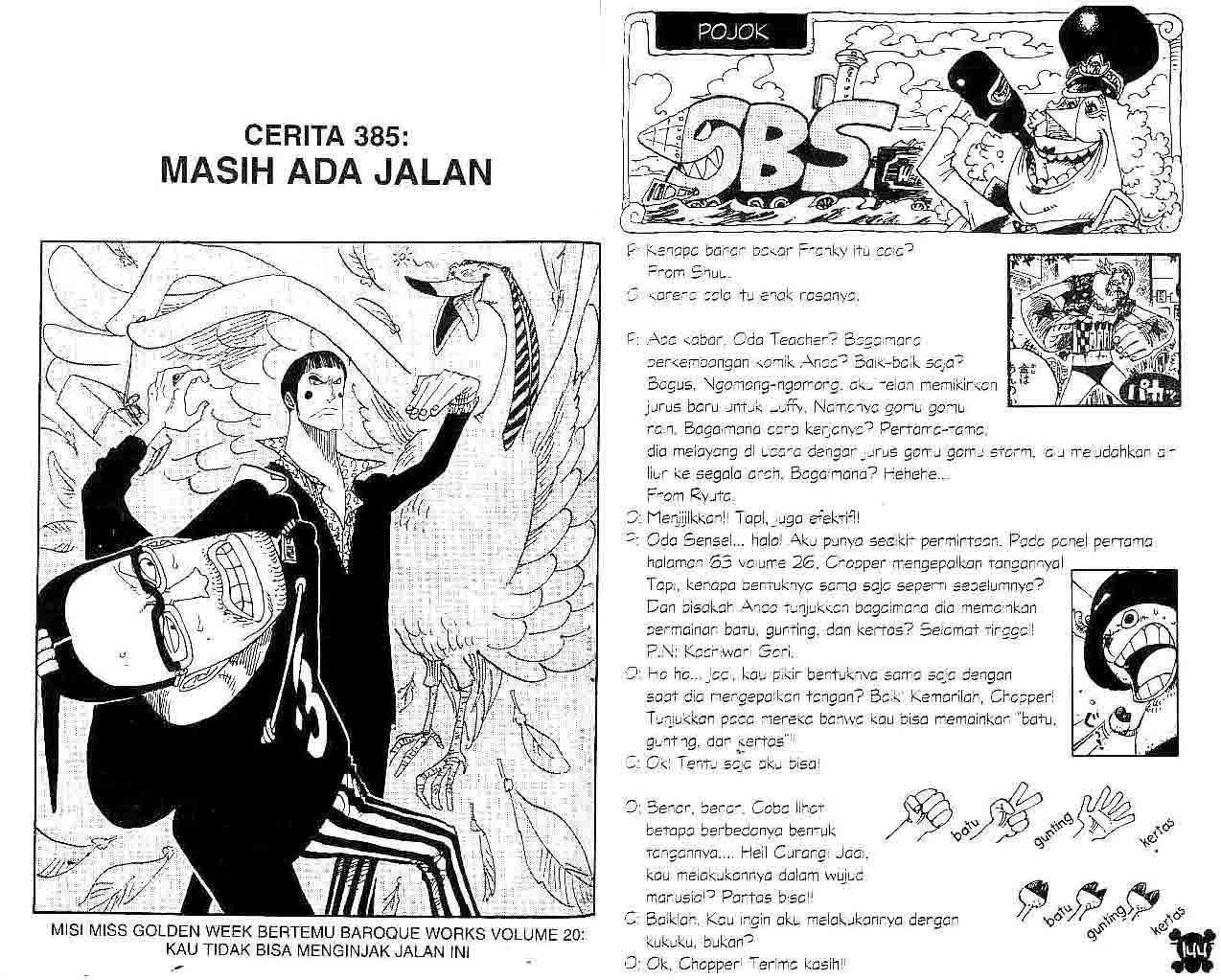 One Piece Chapter 385 - halaman 1