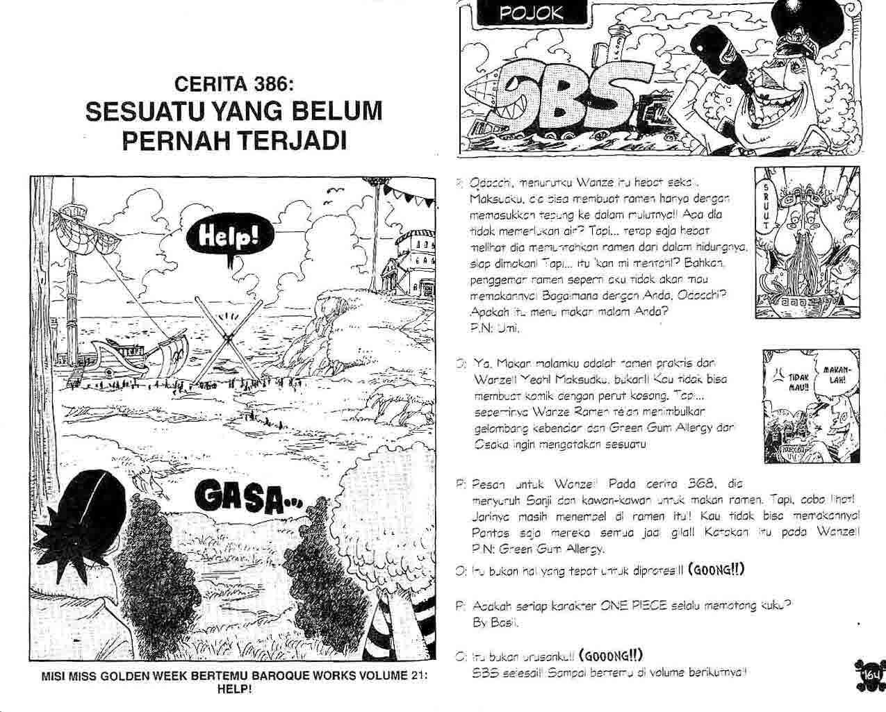 One Piece Chapter 386 - halaman 1