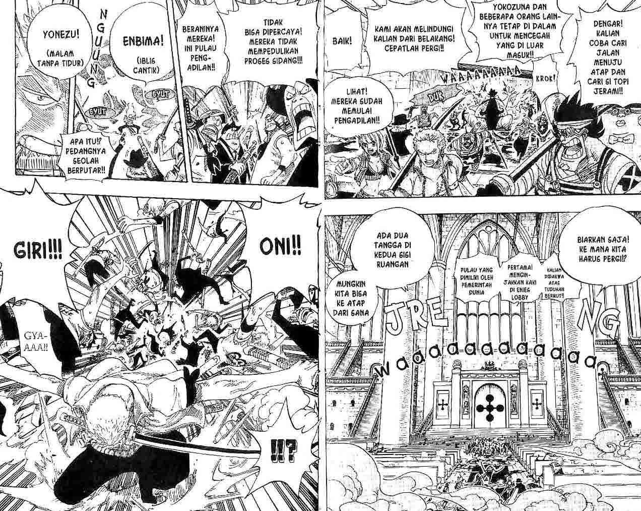 One Piece Chapter 387 - halaman 4