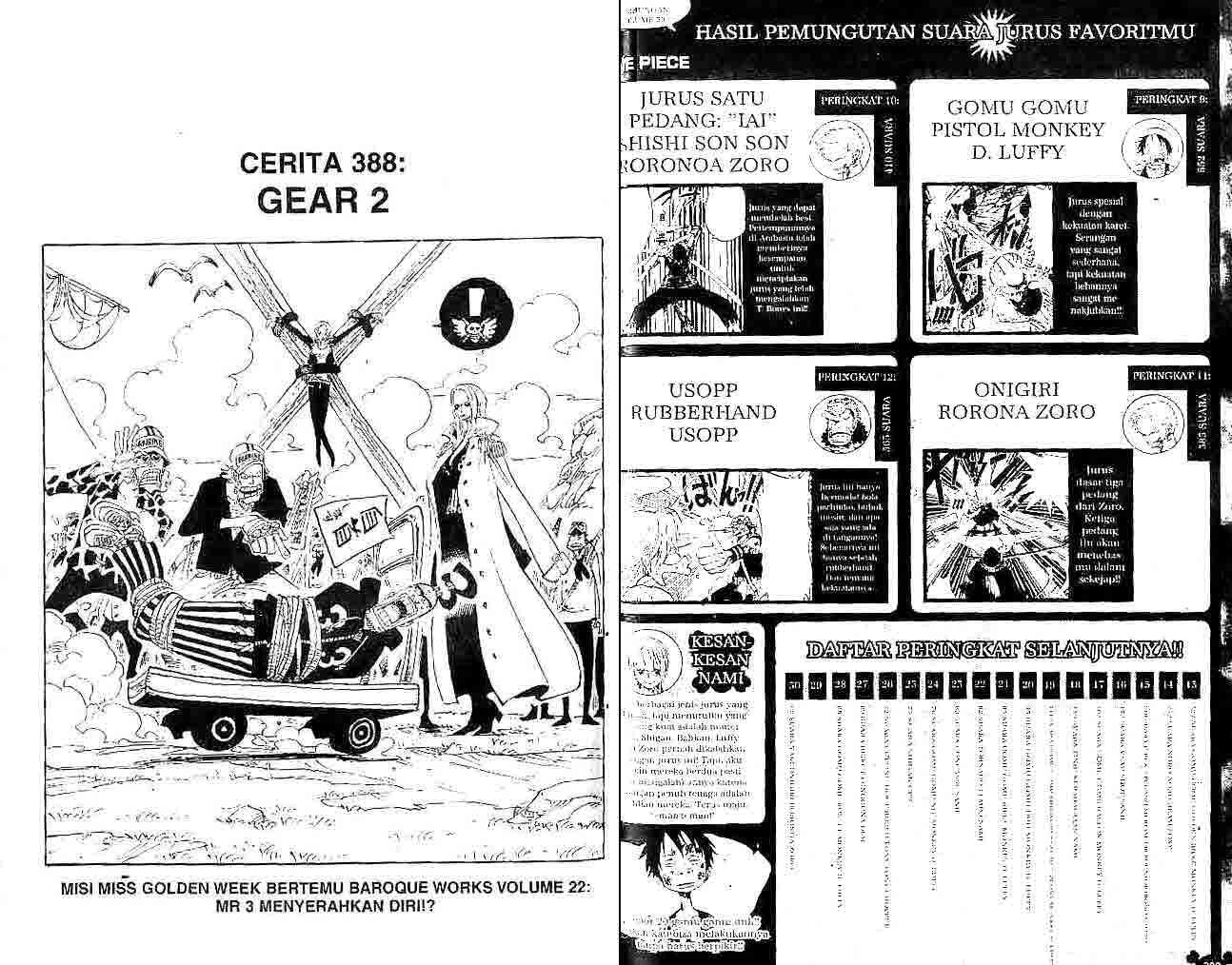 One Piece Chapter 388 - halaman 1
