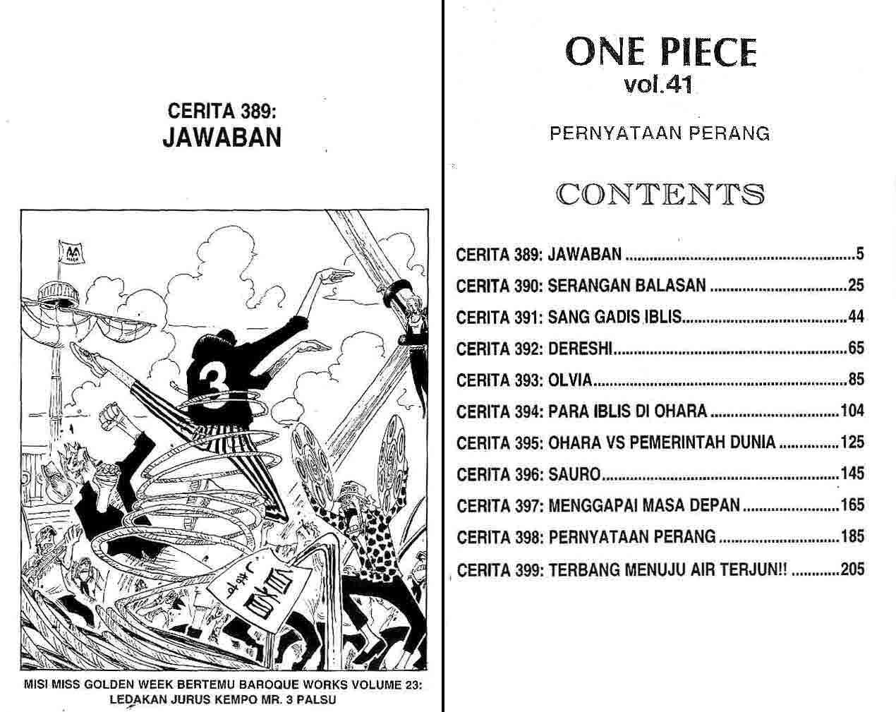 One Piece Chapter 389 - halaman 2
