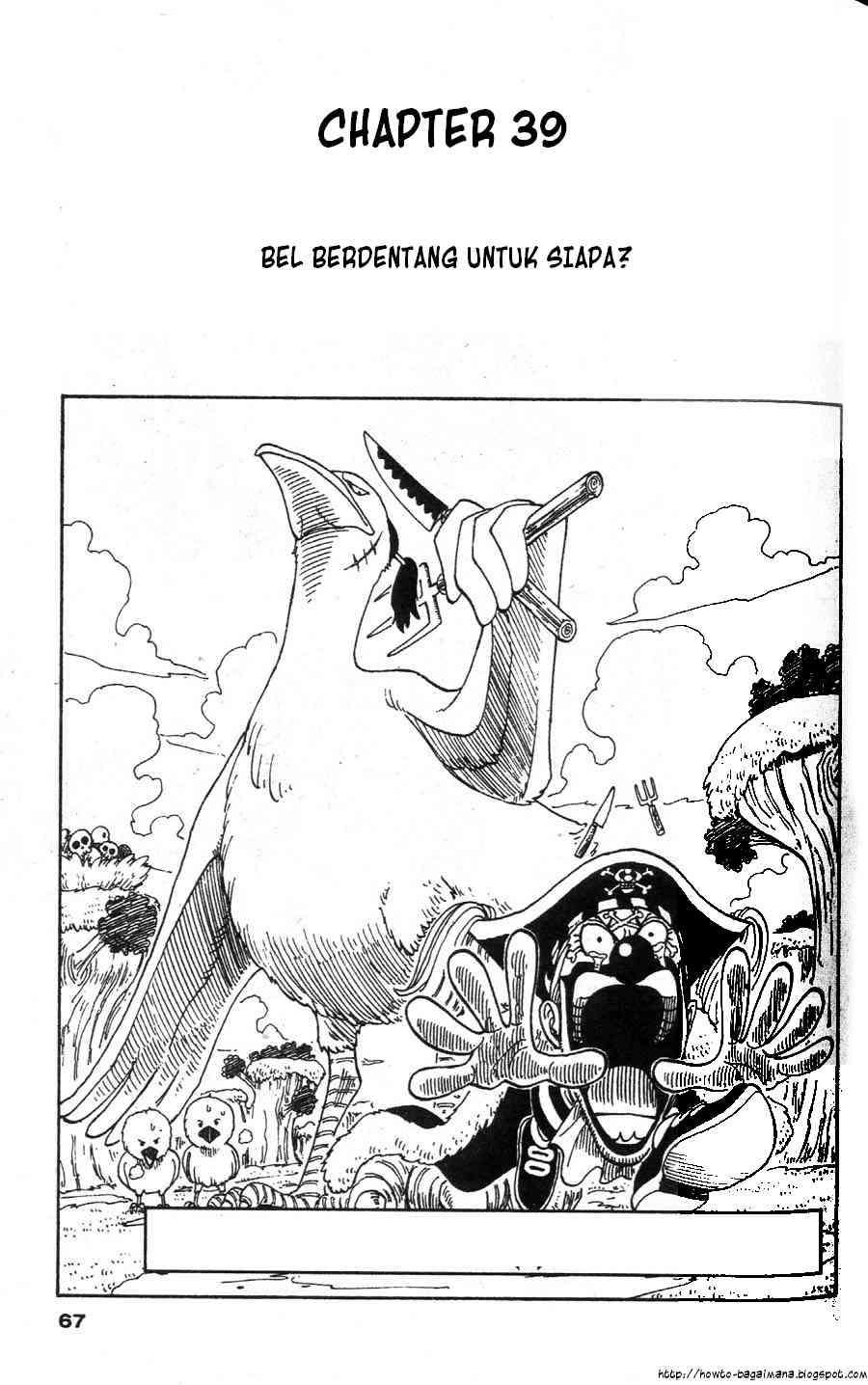 One Piece Chapter 39 - halaman 1