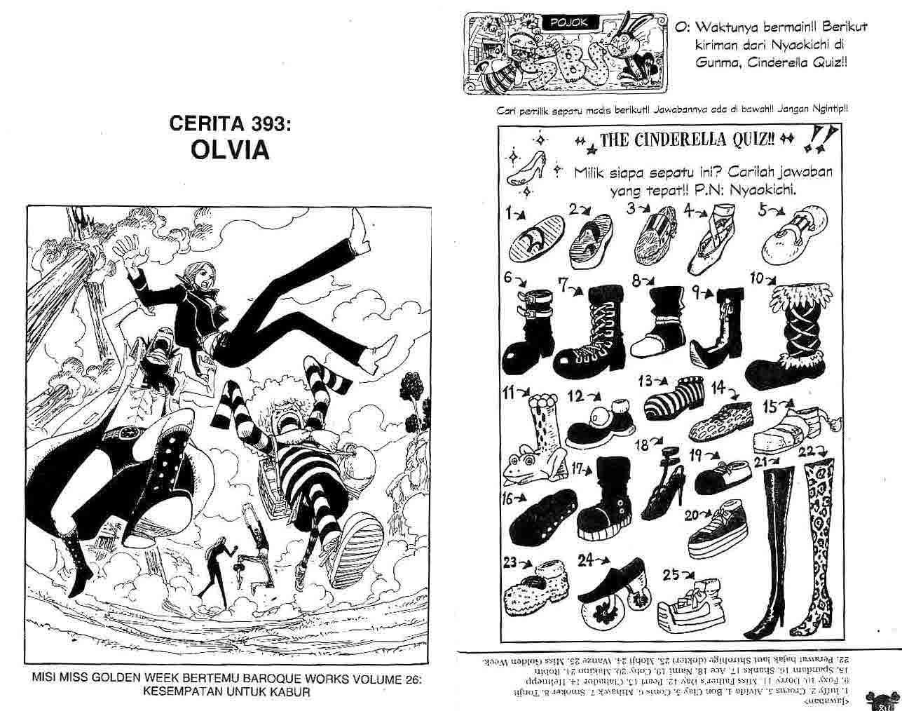 One Piece Chapter 393 - halaman 1