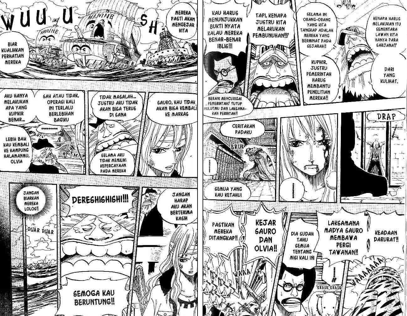 One Piece Chapter 396 - halaman 8