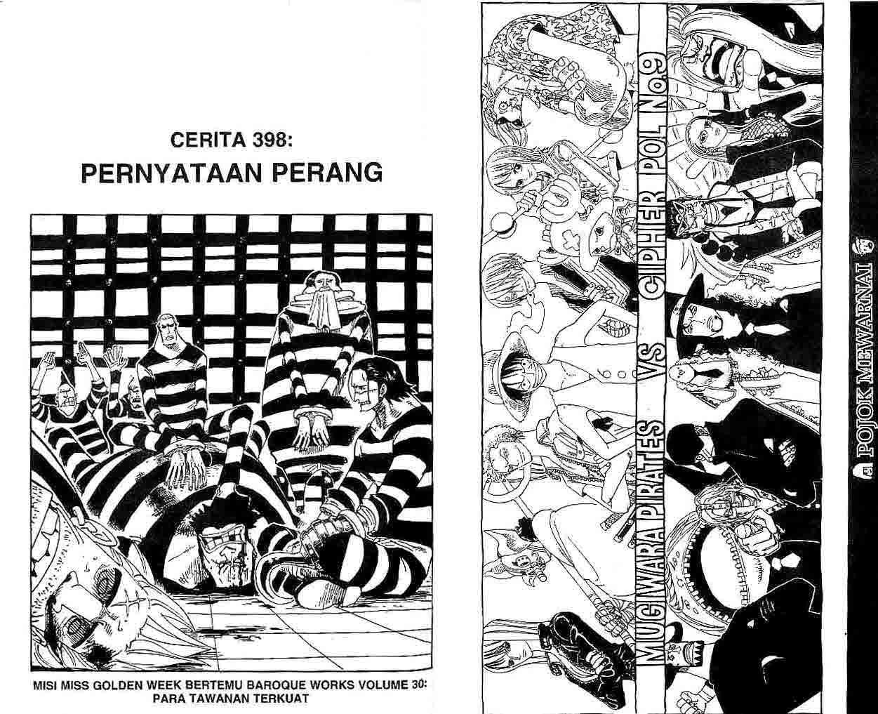 One Piece Chapter 398 - halaman 1