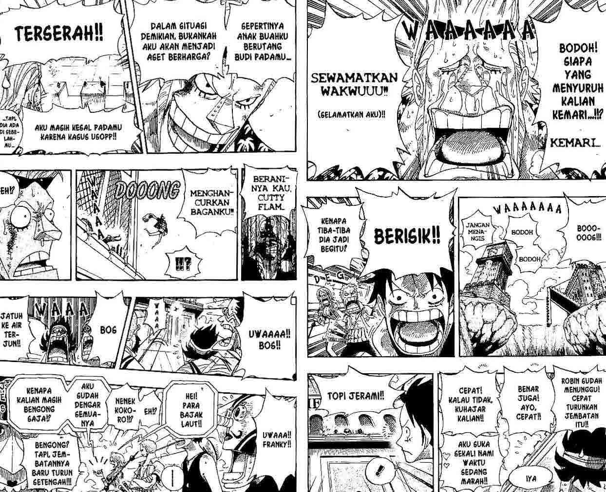 One Piece Chapter 399 - halaman 8