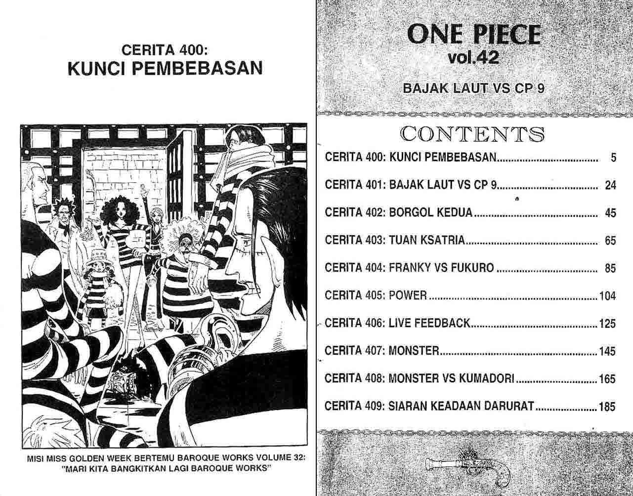 One Piece Chapter 400 - halaman 2