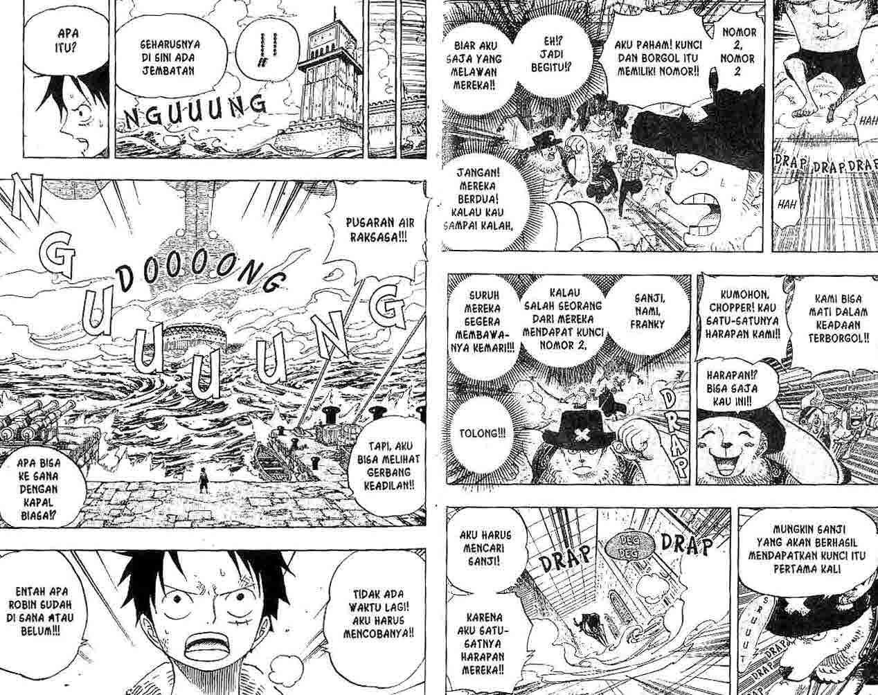 One Piece Chapter 402 - halaman 8