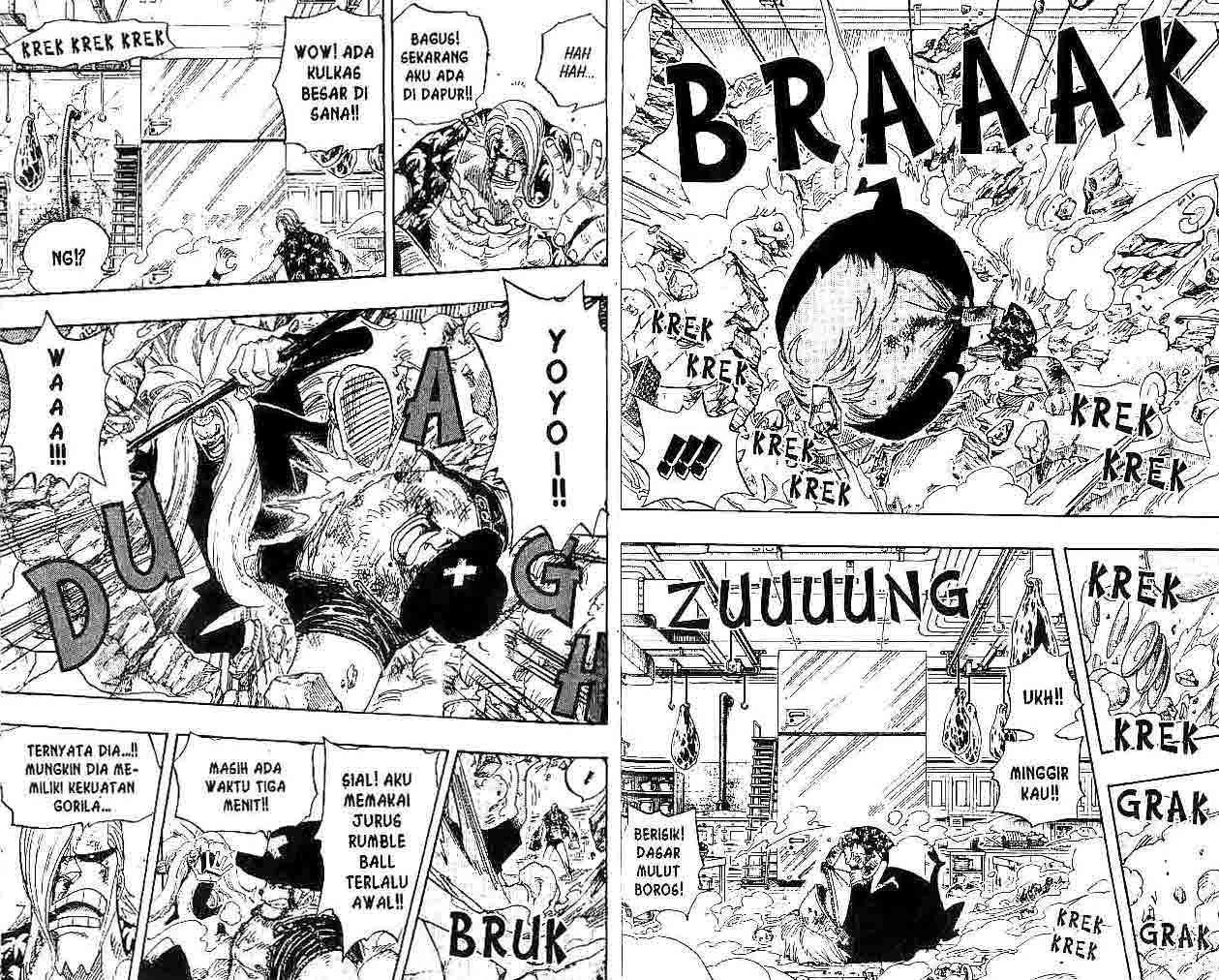 One Piece Chapter 404 - halaman 6