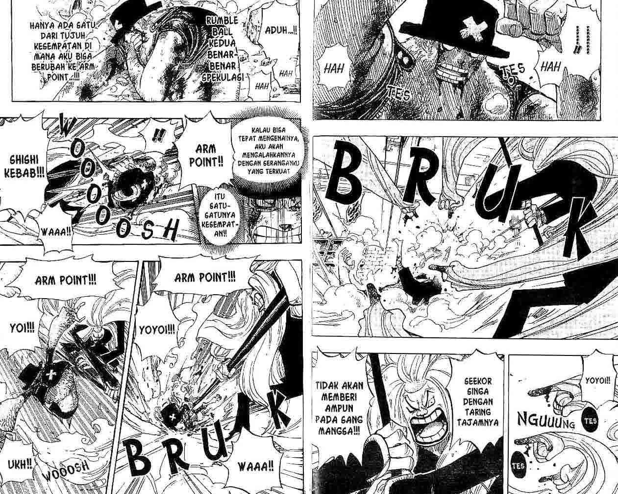 One Piece Chapter 407 - halaman 2