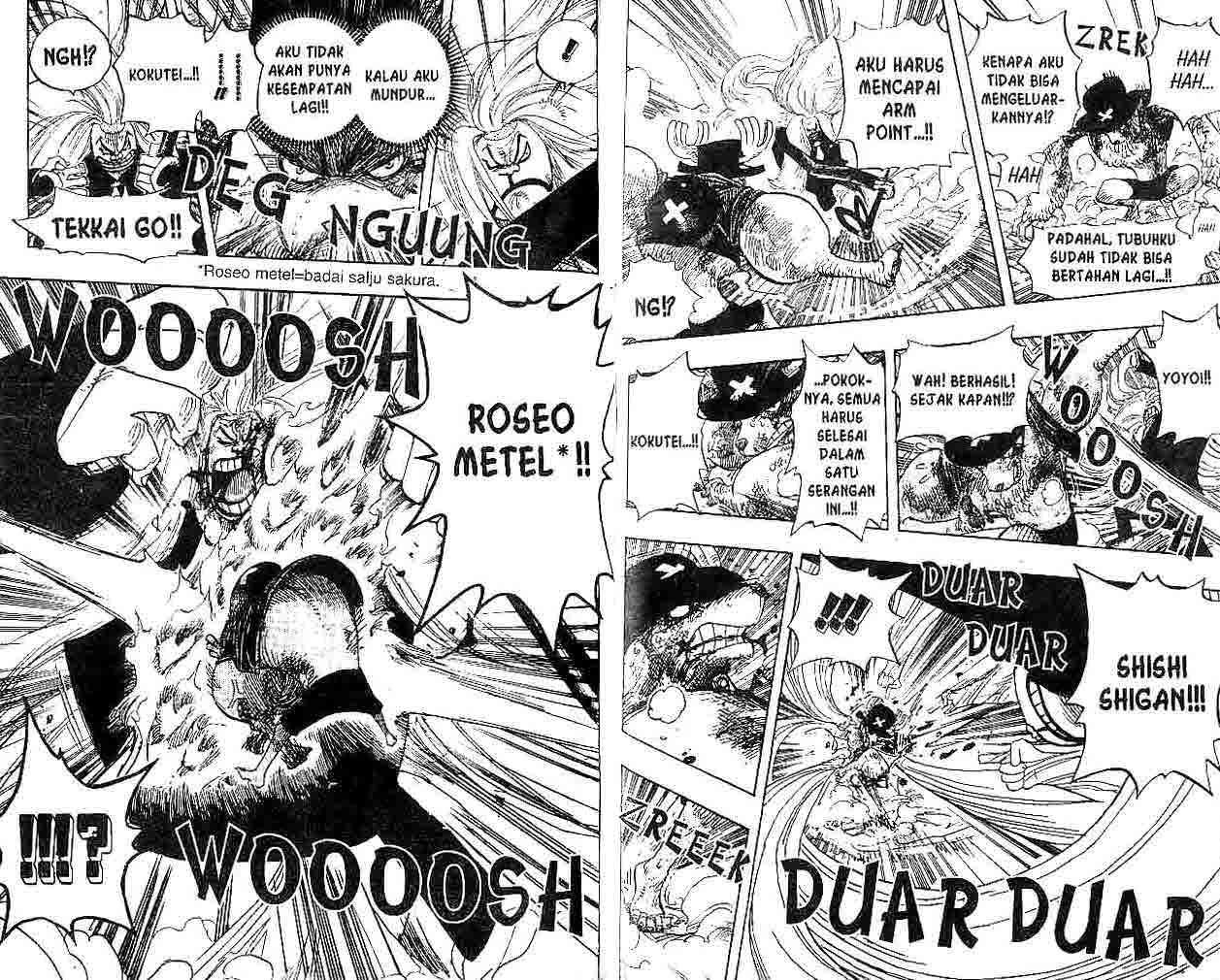 One Piece Chapter 407 - halaman 3