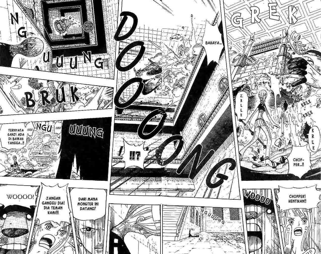 One Piece Chapter 411 - halaman 4