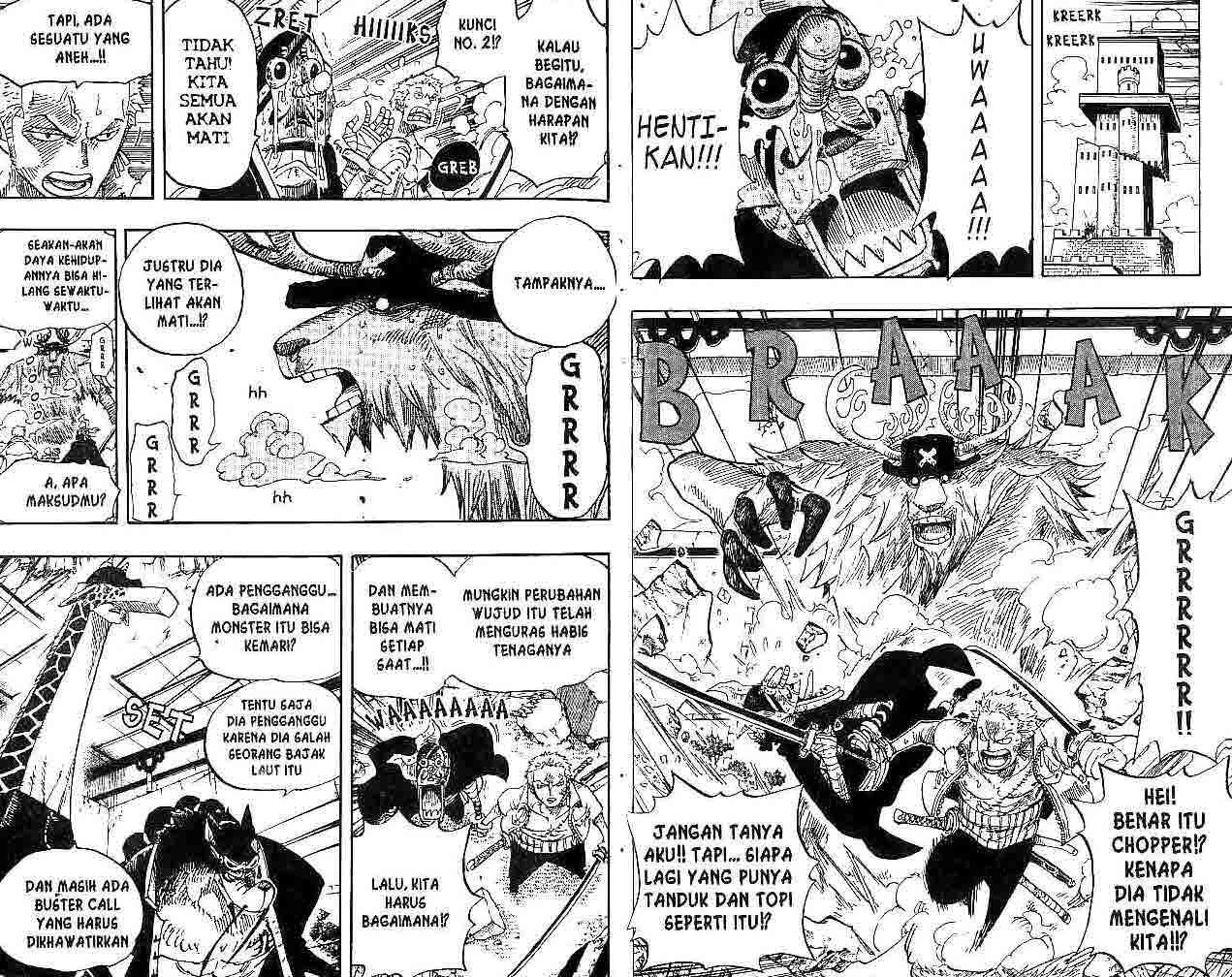 One Piece Chapter 412 - halaman 8