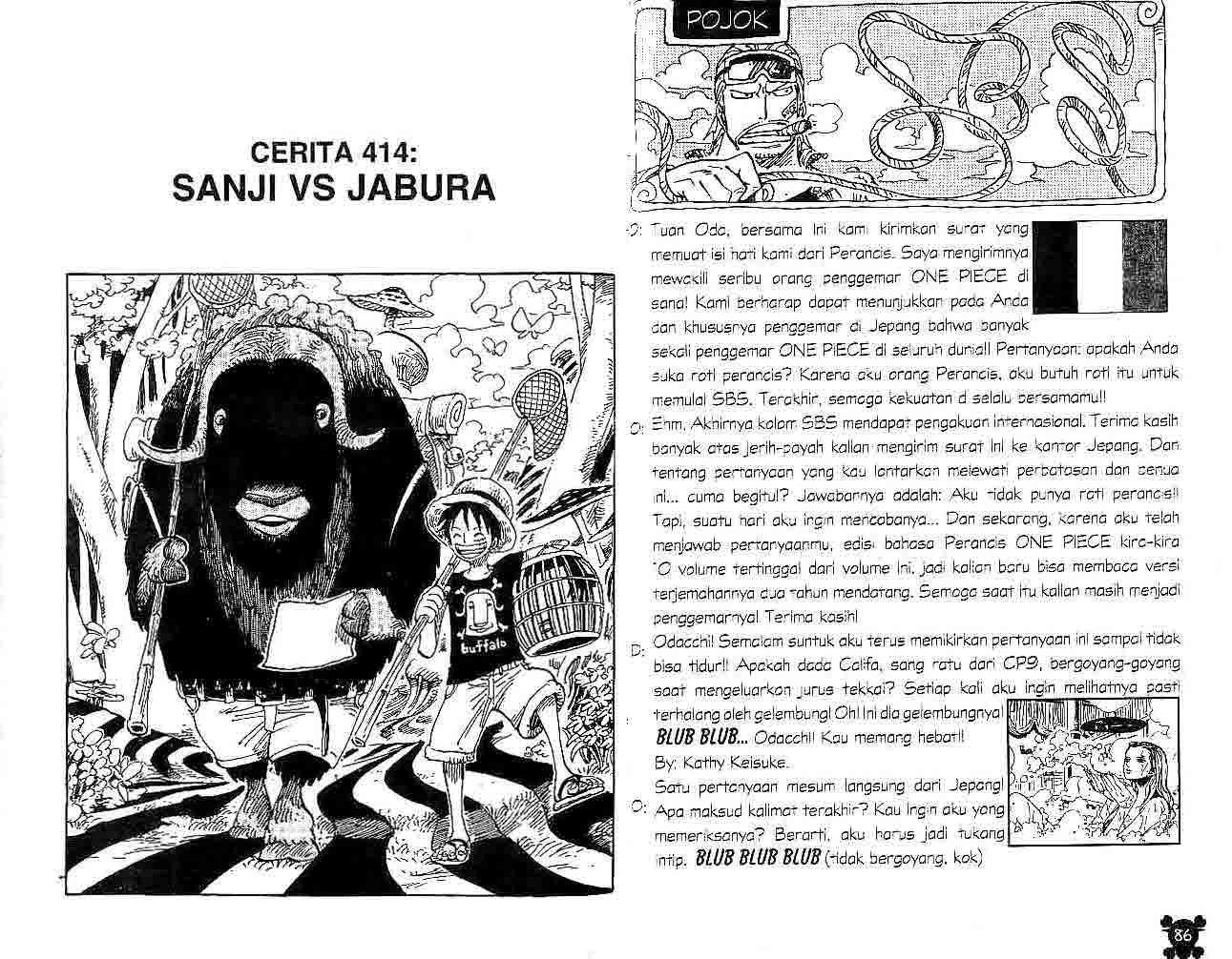 One Piece Chapter 414 - halaman 1
