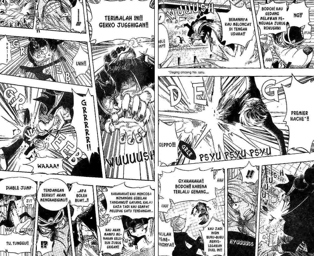 One Piece Chapter 415 - halaman 9