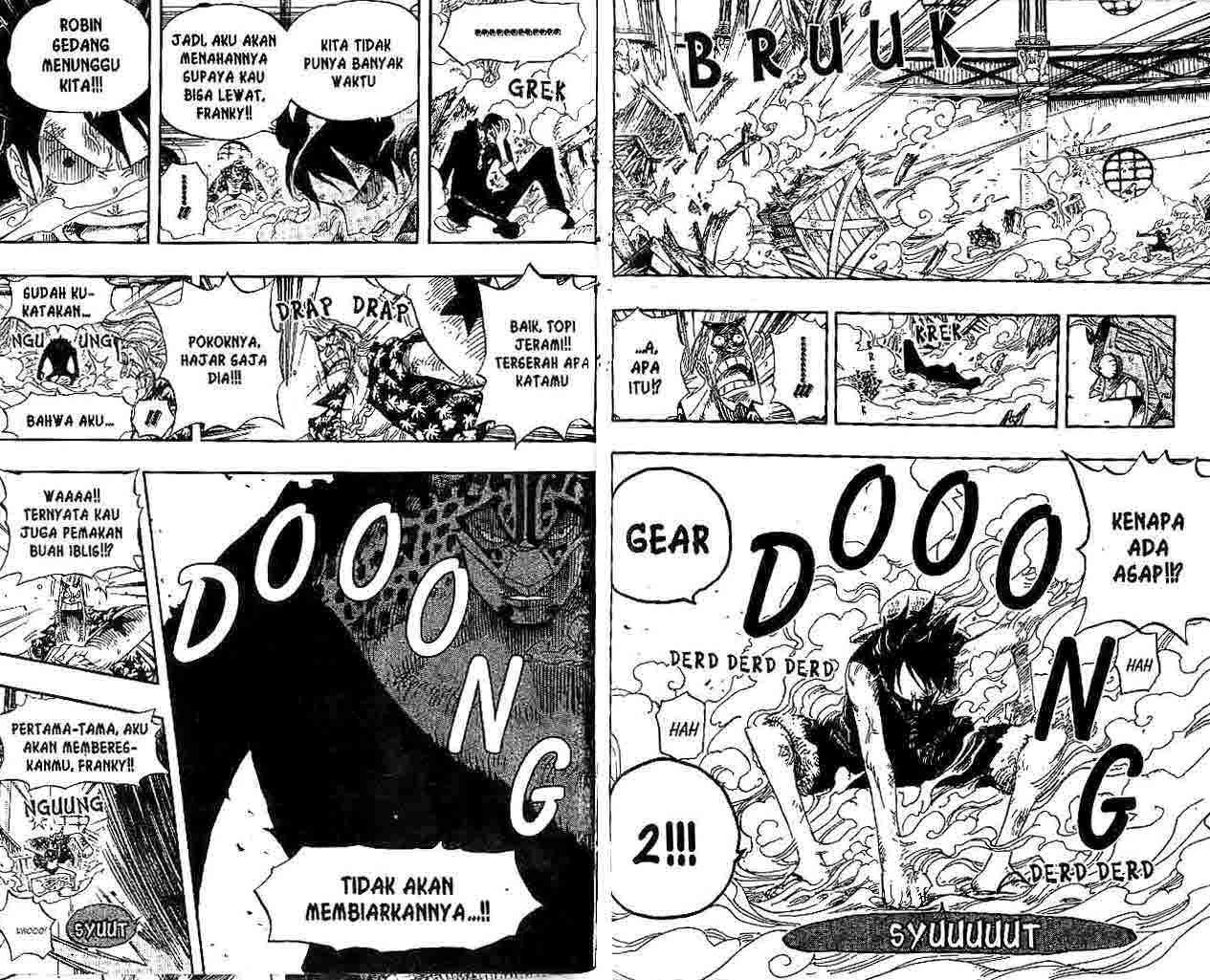 One Piece Chapter 418 - halaman 8