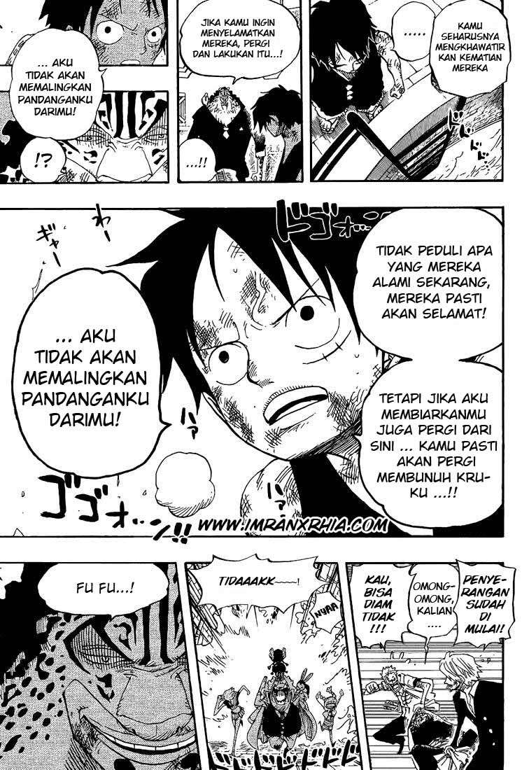 One Piece Chapter 421 - halaman 8