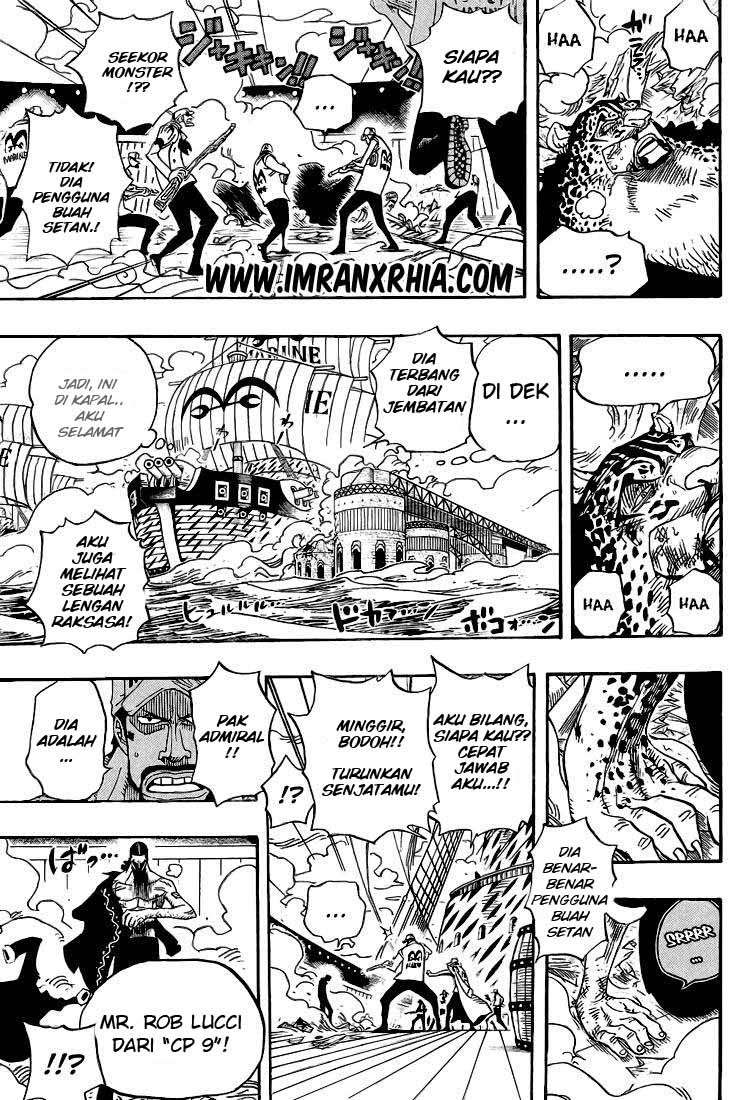 One Piece Chapter 422 - halaman 8