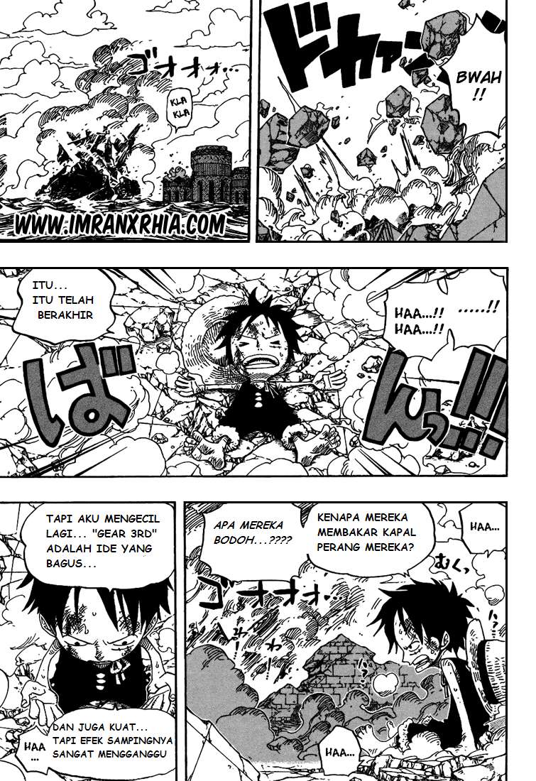 One Piece Chapter 423 - halaman 3