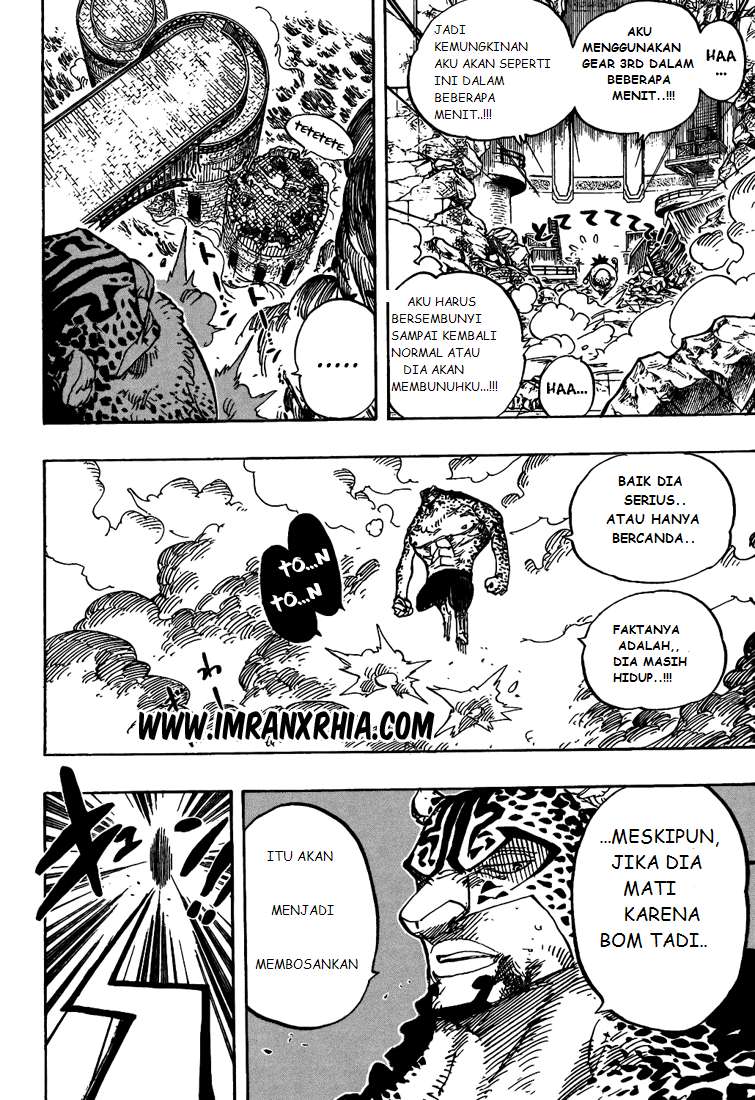 One Piece Chapter 423 - halaman 4