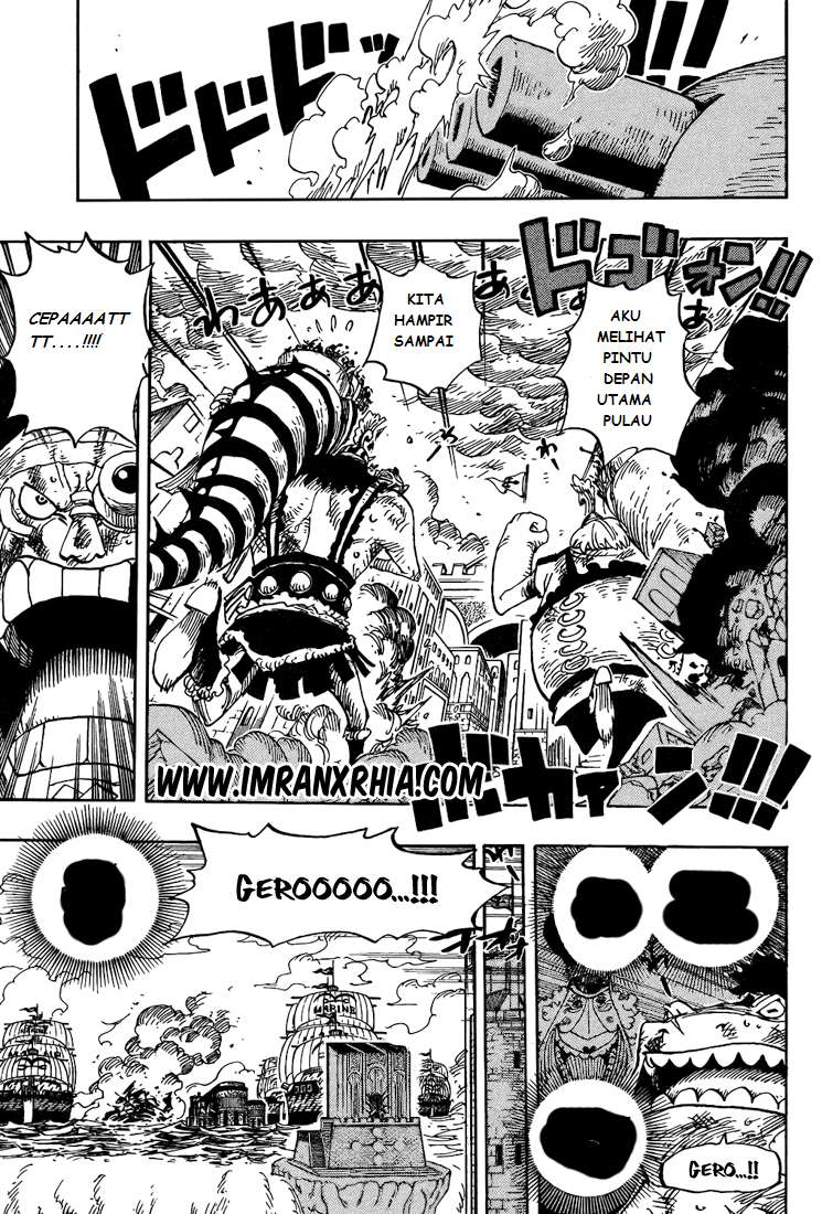 One Piece Chapter 423 - halaman 5