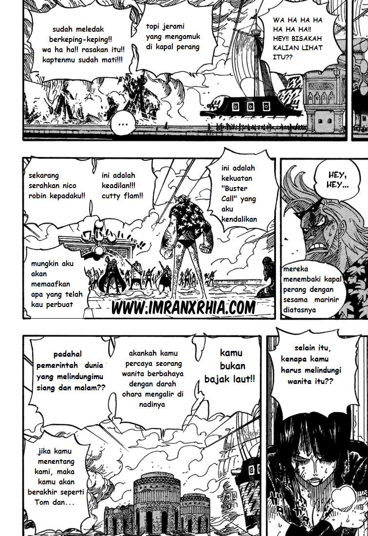 One Piece Chapter 423 - halaman 6
