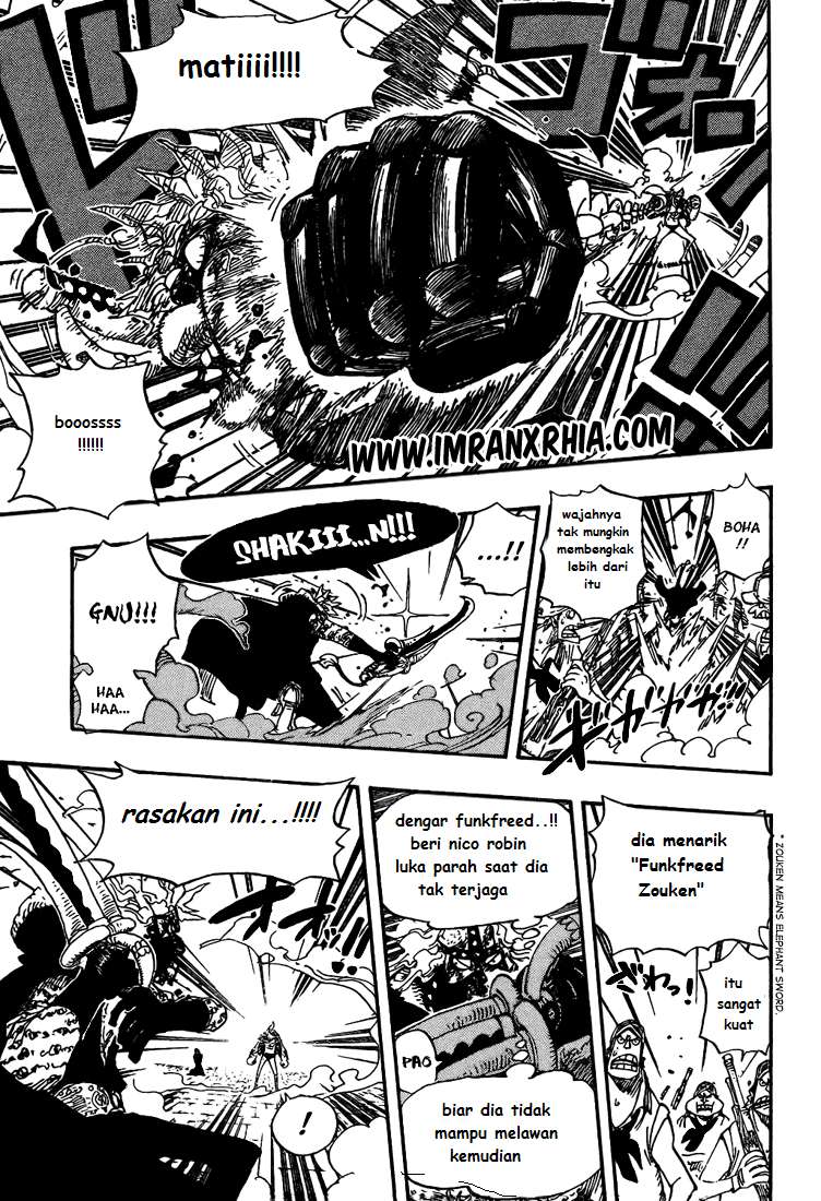 One Piece Chapter 423 - halaman 7