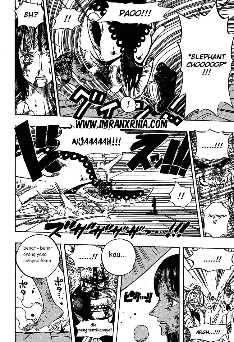 One Piece Chapter 423 - halaman 8