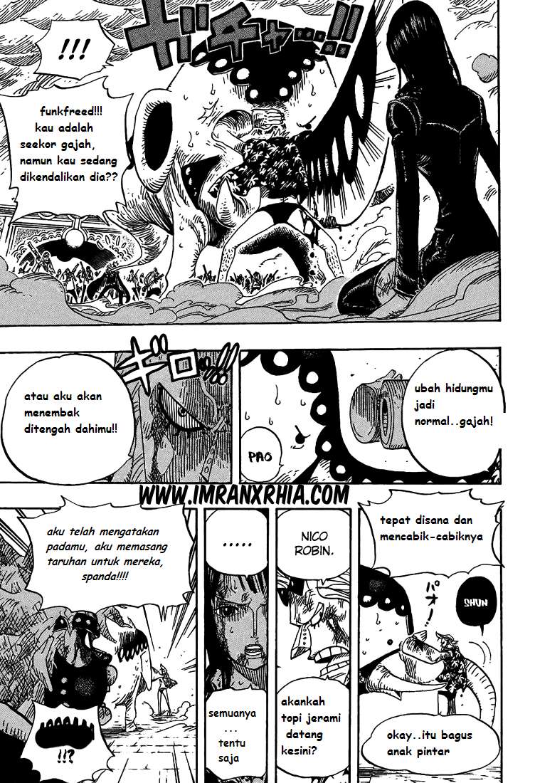 One Piece Chapter 423 - halaman 9