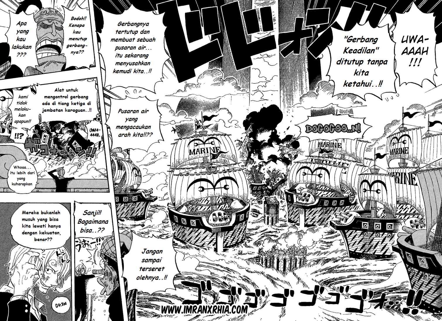 One Piece Chapter 429 - halaman 8