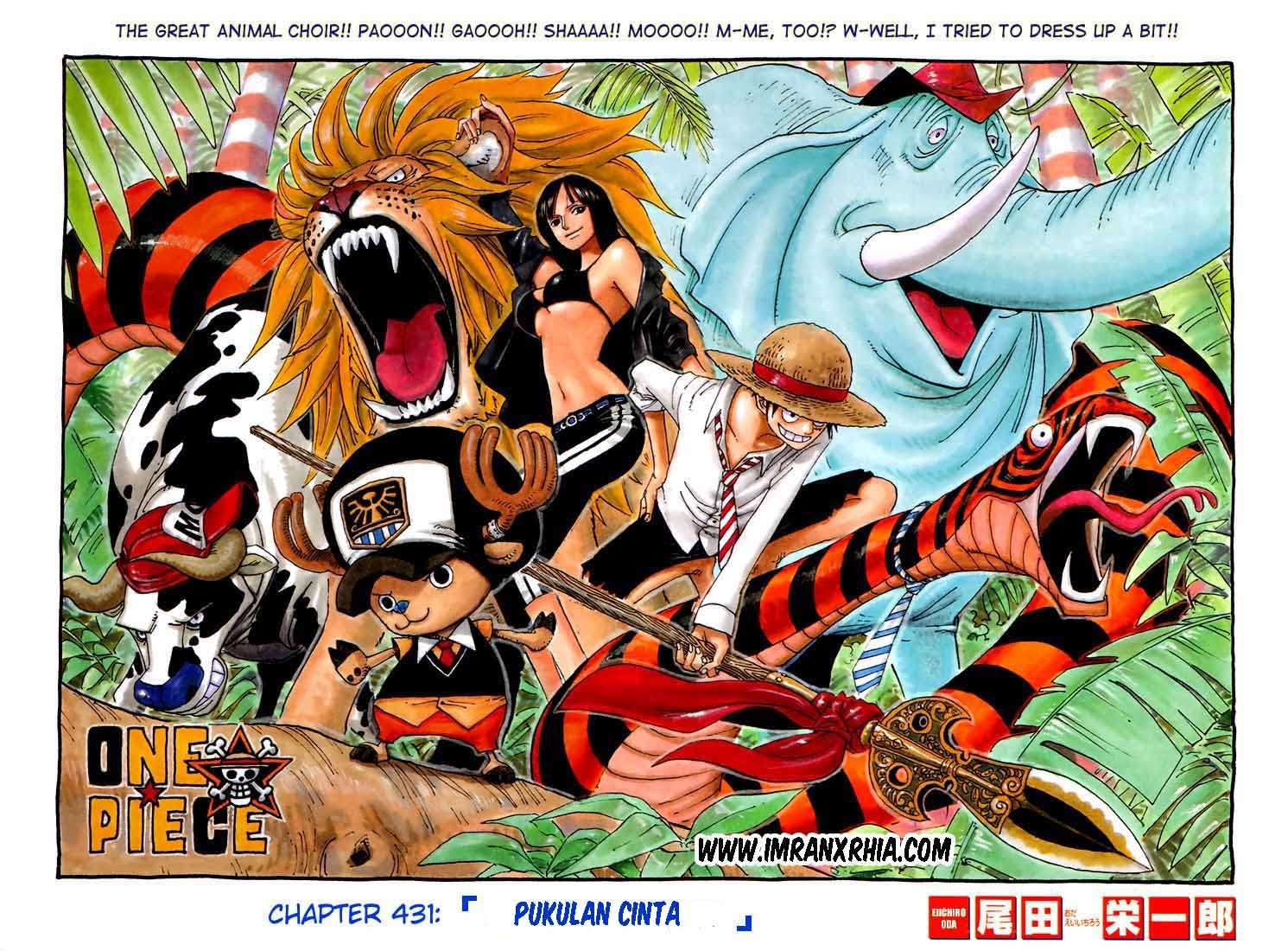 One Piece Chapter 431 - halaman 2